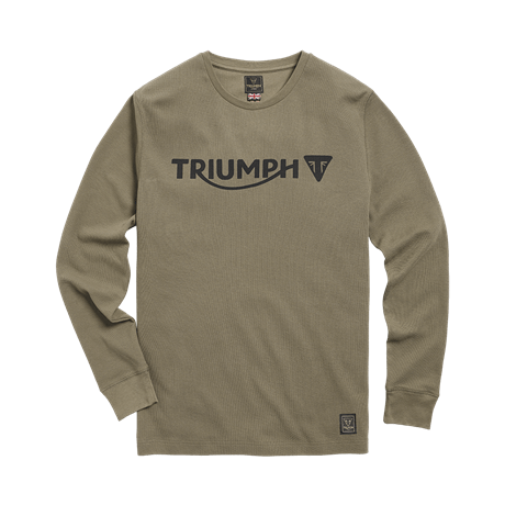 Triumph Bettmann Long Sleeve Waffle Tee