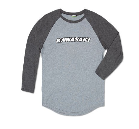 Kawasaki Heritage Logo Raglan Long Sleeve