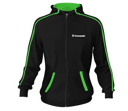 Kawasaki Ladies Full Zip Hoodie