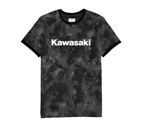 Kawasaki Camo Ringer T-Shirt