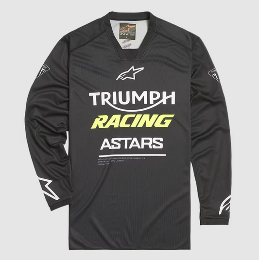 Triumph X Alpinestars® Racer Graphite Mx Jersey